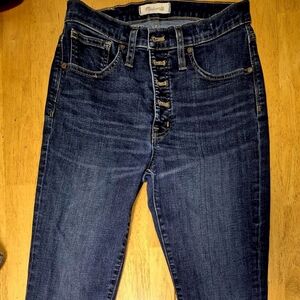 Madewell Blue Skinny Jeans Classic Style‎